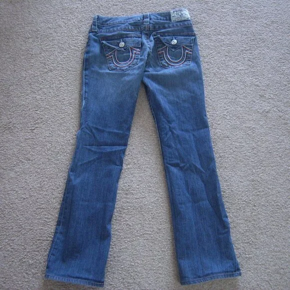 Like New Excellent Condition True Religion Women Jeans sz 26 Made in USA - Picture 2 of 5